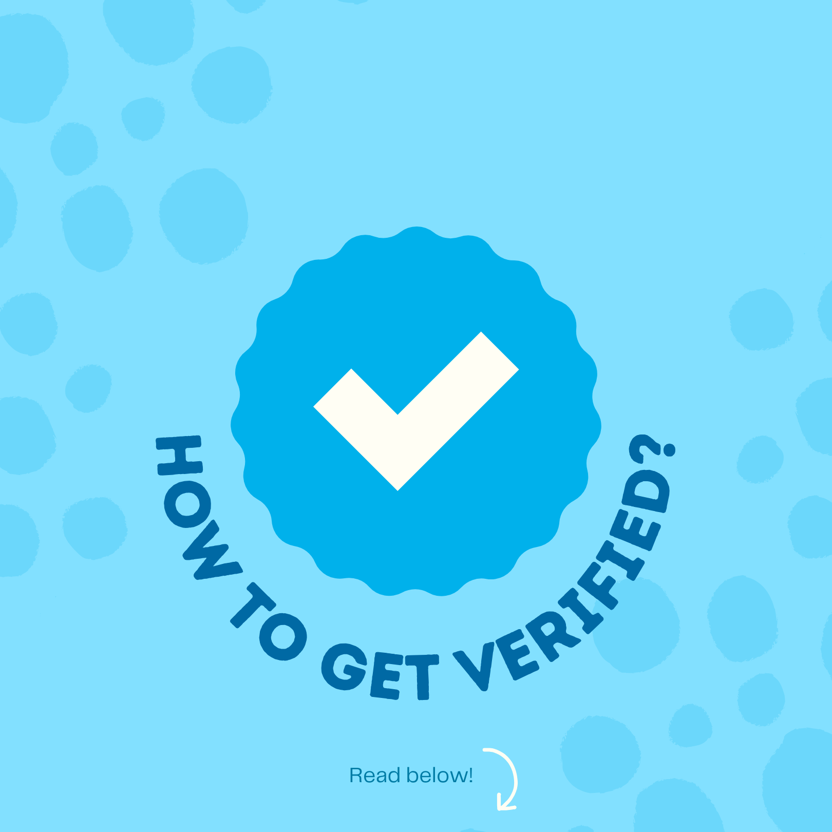 How to get verified